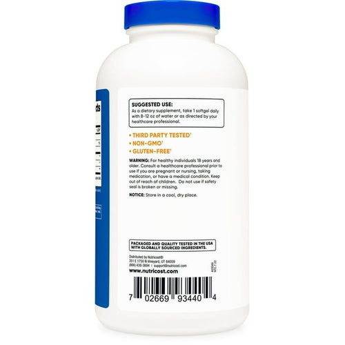 Nutricost Fish Oil Supplement 1000mg, 240 Softgels - 560mg of Omega-3 EasyOptionXY LLC