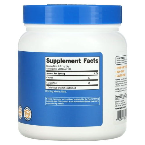 Nutricost L-Glutamine Powder (500 G) 100 Servings - Intra-Workout Supplement EasyOptionXY LLC