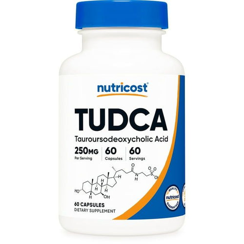 Nutricost Tudca 250mg, 60 Capsules (Tauroursodeoxycholic Acid) - Gluten Free, Non-GMO Supplement EasyOptionXY LLC