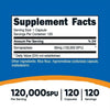 Nutricost Serrapeptase 120,000 SPU, 120 Capsules - Vegetarian Supplement EasyOptionXY LLC