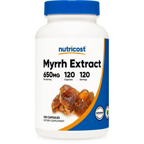 Nutricost Myrrh Extract Capsules 650 MG, 120 Capsules - Gluten Free, Non-GMO Supplement EasyOptionXY LLC