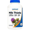 Nutricost Milk Thistle 250mg; 240 Capsules - Gluten Free, Non-GMO Supplement EasyOptionXY LLC