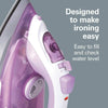 Hamilton Beach Steam Iron with Extra-Glide Nonstick Soleplate, Fast Heating, Anti-Drip Design, Adjustable Steam and Fabric Settings, Purple, 14100 EasyOptionXY LLC