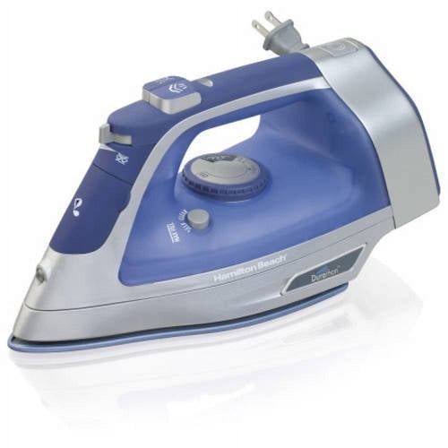 Hamilton Beach 19803 Durathon Retractable Cord Iron Blue EasyOptionXY LLC