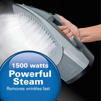 Hamilton Beach Retractable Cord Iron, 1500 Watts, Model 14882 EasyOptionXY LLC