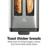 Hamilton Beach 2 Slice Toaster with Wide Slots, Bagel Function, Toast Boost, Stainless, New, 22997F EasyOptionXY LLC