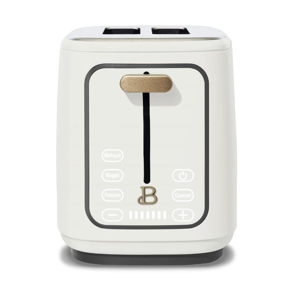 Beautiful 2-Slice Toaster with Touch-Activated Display, White Icing by Drew Barrymore EasyOptionXY LLC