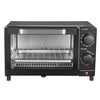 Mainstays 4 Slice Toaster Oven with 3 Setting, Baking Rack and Pan, Black, New EasyOptionXY LLC