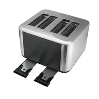 Farberware Touchscreen 4-Slice Toaster, Stainless Steel and Black, New EasyOptionXY LLC