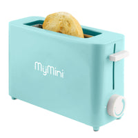 MyMini Single Slice Toaster, Aqua EasyOptionXY LLC