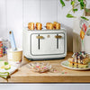 Beautiful 4-Slice Toaster with Touch-Activated Display, White Icing by Drew Barrymore EasyOptionXY LLC