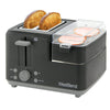 West Bend 2-Slice Breakfast Station Egg & Muffin Toaster, 78500, New EasyOptionXY LLC