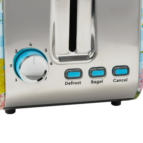 The Pioneer Woman Sweet Rose 2-Slice Toaster, Blue, New EasyOptionXY LLC