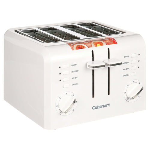 Cuisinart Toasters 4 Slice Compact Plastic Toaster, New, CPT-142P1 EasyOptionXY LLC