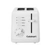 Cuisinart Plastic Compact 2 Slice White Toaster EasyOptionXY LLC