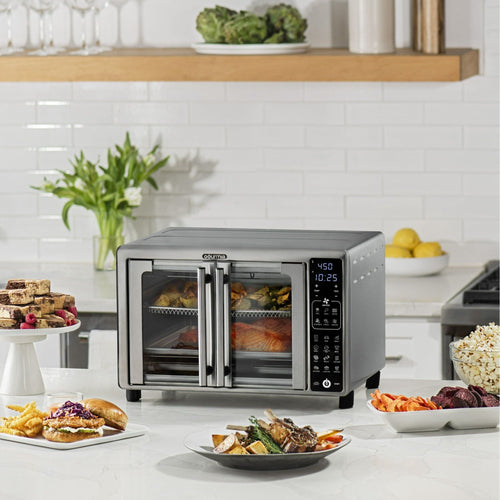 New Gourmia 6-Slice Digital Toaster Oven Air Fryer with 19 One-Touch Presets, Stainless Steel EasyOptionXY LLC