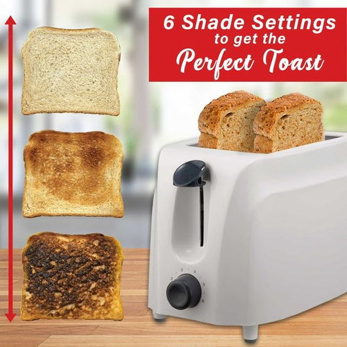 Brentwood Cool Touch New 2-Slice Toaster, White EasyOptionXY LLC