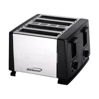 Brentwood Appliance TS-284 4 Slice Toaster - Black EasyOptionXY LLC