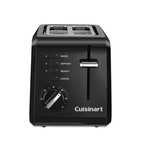 Cuisinart 2-Slice Compact Toaster | Black EasyOptionXY LLC