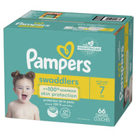 Pampers Swaddlers Diapers Size 7, 66 Count EasyOptionXY LLC