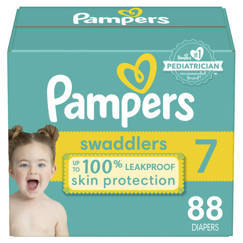 Pampers Swaddlers Diapers Size 7, 88 Count EasyOptionXY LLC