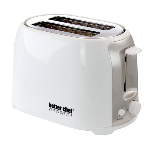 Better Chef Cool Touch Wide-Slot Toaster- White EasyOptionXY LLC