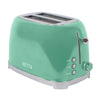 VETTA 2-Slice Extra-Wide-Slot Retro Toaster, Stainless Steel (Seafoam Green), VTS-201RGR EasyOptionXY LLC