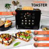 Inspirex Two Slice Touchscreen Lever Toaster, Black, XTOSMC2BK EasyOptionXY LLC