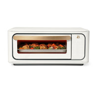 Beautiful Infrared Air Fry Toaster Oven, 9-Slice, 1800 W, White Icing by Drew Barrymore EasyOptionXY LLC