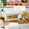 Beautiful Infrared Air Fry Toaster Oven, 9-Slice, 1800 W, White Icing by Drew Barrymore EasyOptionXY LLC