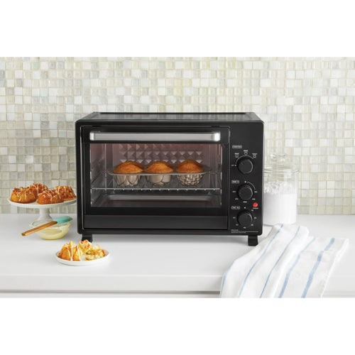 Mainstays XL Toaster Oven, 32L/ 6-Slice Family Size, Black, 1500W EasyOptionXY LLC