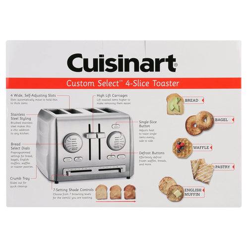 Cuisinart Toasters 4 Slice Toaster, New, CPT-640P1 EasyOptionXY LLC
