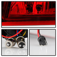 xTune Porsche 911 996 ( Non 4S. Turbo. GT3 ) 99-04 LED Tail Lights Red Clear ALT-ON-P99699-LED-RC OffRoadUSA.com