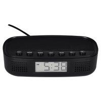 RCA Digital Radio Alarm Clock with USB Charging Cord EasyOptionXY LLC