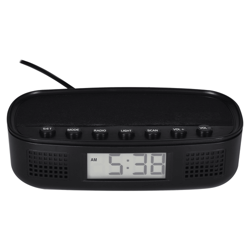 RCA Digital Radio Alarm Clock with USB Charging Cord EasyOptionXY LLC