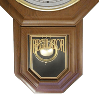 Timekeeper Essex 18.75" Modern Pendulum Wall Clock (Faux Wood) EasyOptionXY LLC