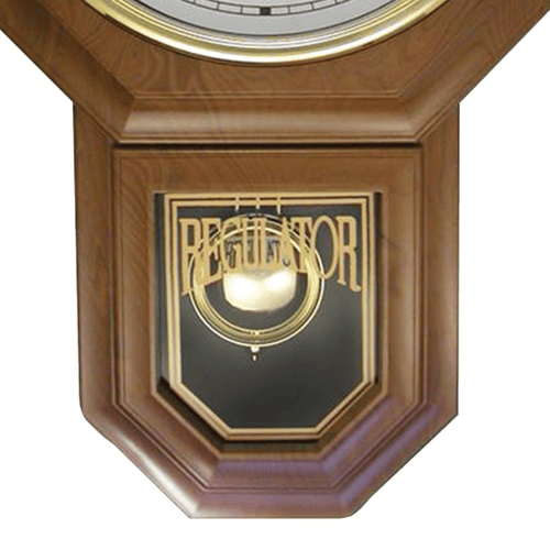 Timekeeper Essex 18.75" Modern Pendulum Wall Clock (Faux Wood) EasyOptionXY LLC