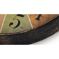 Westclox Round Multi Color Kaleidoscope Analog QA 12" Wall Clock EasyOptionXY LLC