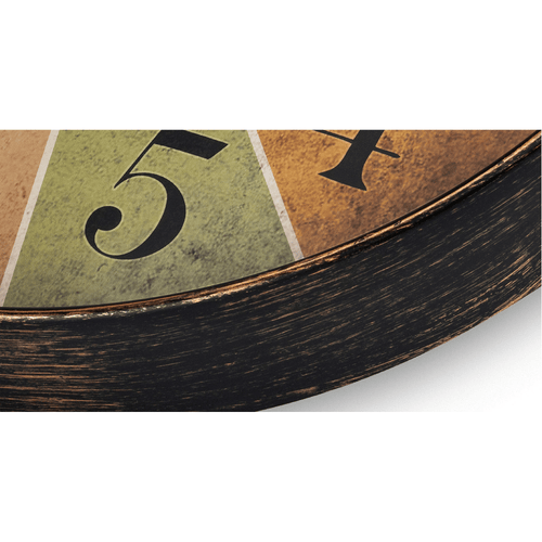 Westclox Round Multi Color Kaleidoscope Analog QA 12" Wall Clock EasyOptionXY LLC