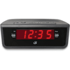 GPX C224B Digital LED Dual Alarm Clock Radio, Black EasyOptionXY LLC
