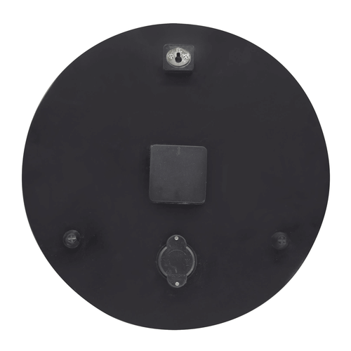 Taylor 14-inch Bourbon Barrel Clock with Thermometer EasyOptionXY LLC