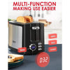 IKICH Toaster 2 Slice, LCD Screen Stainless Steel EasyOptionXY LLC