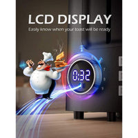 IKICH Toaster 2 Slice, LCD Screen Stainless Steel EasyOptionXY LLC