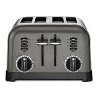 Cuisinart 4 Slice Metal Classic Toaster, New, CPT-180BKSP1 EasyOptionXY LLC