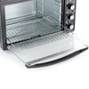Better Chef Chef Central XL Toaster Oven and Broiler with Dual Solid Element Burners in Black EasyOptionXY LLC