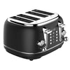 Chef's Choice Gourmezza 4-Slice Toaster Matte Black Stainless Steel with 5 Functions and 6 Settings EasyOptionXY LLC