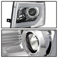 Spyder Ford F150 13-14 Projector Factory Xenon Model- Light Bar DRL Chrm PRO-YD-FF15013-LBDRL-HID-C OffRoadUSA.com