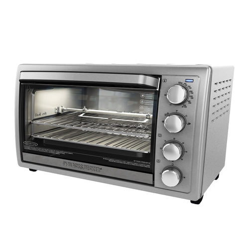 BLACK+DECKER Rotisserie Convection Countertop Toaster Oven, Stainless Steel, TO4314SSD EasyOptionXY LLC