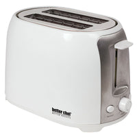 Better Chef Cool Touch Wide-Slot Toaster- White EasyOptionXY LLC
