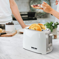 Better Chef Cool Touch Wide-Slot Toaster- White EasyOptionXY LLC